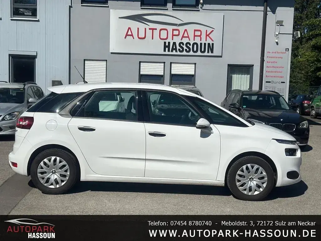 Gebraucht Citroën C4 Picasso Attraction 131 PS (96 kW) 2016 Lack weiss banquise/typ aussen Van / Kleinbus