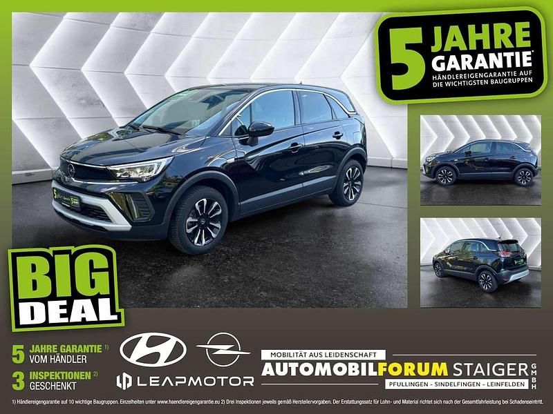 Schwarz Gebraucht 2023 Opel Crossland X Elegance SUV | 15.980 € (Guter Preis) - Bild 1/4