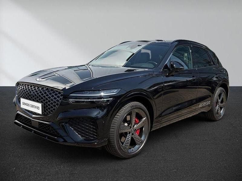Schwarz Gebraucht 2024 Genesis GV70 Sport SUV | 47.980 € (Superpreis) - Bild 1/4