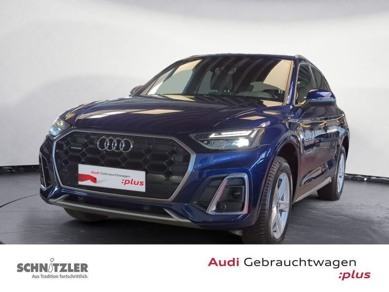 Navarrablau metallic Gebraucht 2021 Audi Q5 Ambiente SUV | 36.280 € (Superpreis) - Bild 1/4