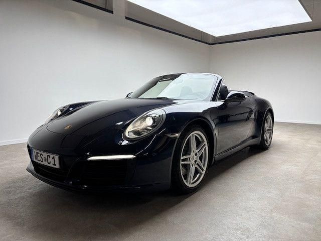 Blau Gebraucht 2016 Porsche 911 Carrera Cabriolet Cabrio | 99.990 € - Bild 1/4