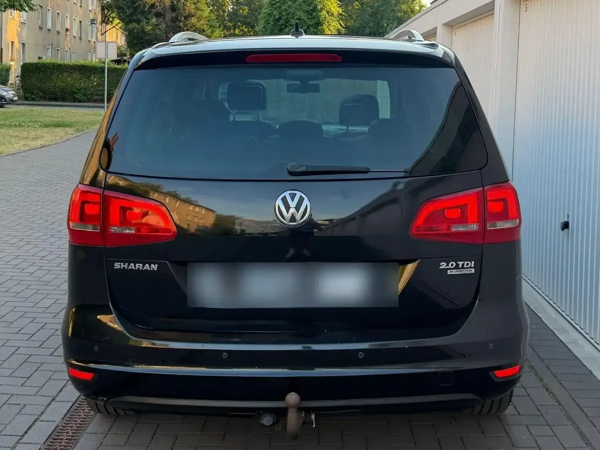 Gebraucht VW Sharan Highline 150 PS (110 kW) 2014 Schwarz Van / Kleinbus