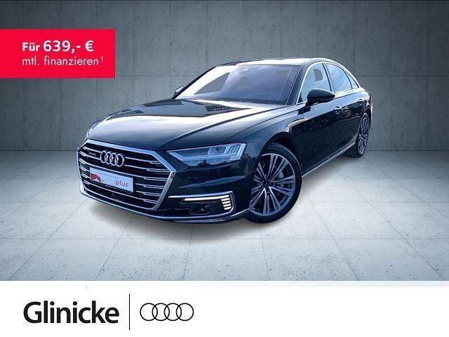 Blau Gebraucht 2021 Audi A8 Ambiente Limousine | 48.305 € (Guter Preis) - Bild 1/2