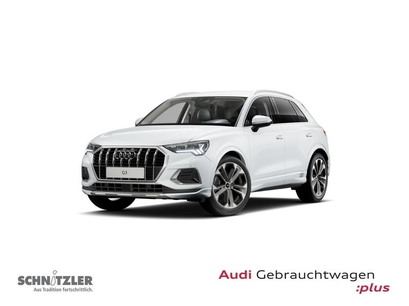 Gletscherweiß metallic Gebraucht 2024 Audi Q3 Advanced Plus SUV | 42.980 € (Fairer Preis) - Bild 1/4