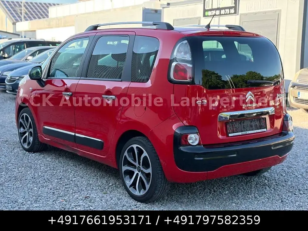 Gebraucht Citroën C3 Picasso SELECTION 110 PS (80 kW) 2017 Rot Van / Kleinbus