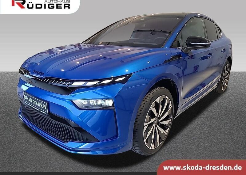 Blau Neu 2025 Skoda Enyaq iV SportLine SUV | 54.590 € (Fairer Preis) - Bild 1/4