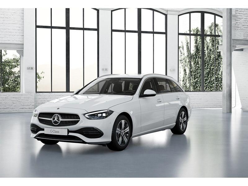 Unilack polarweiß Gebraucht 2022 Mercedes C300e Avantgarde Kombi | 33.880 € (Superpreis) - Bild 1/4