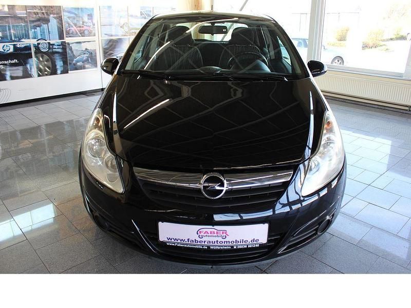 Gebraucht Opel Corsa Edition 90 PS (66 kW) 2009 Schwarz Kleinwagen