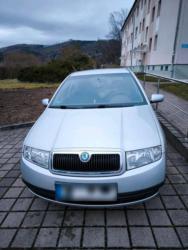Gebraucht Skoda Fabia 75 PS (55 kW) 2003 Silber Limousine