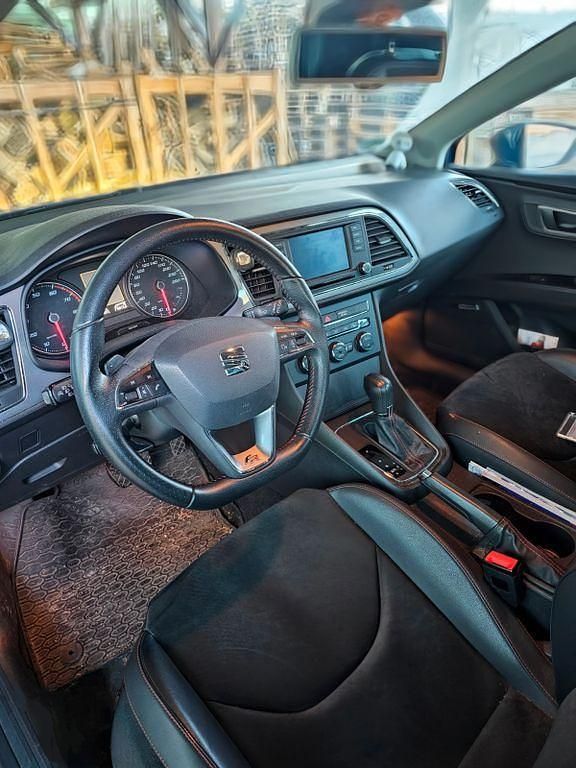 Usata Seat Leon FR 179 CV (131 kW) 2013 Blu Berlina