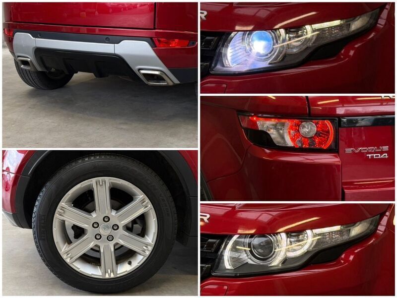 Gebraucht Land Rover Range Rover evoque Dynamic 150 PS (110 kW) 2014 Rot SUV