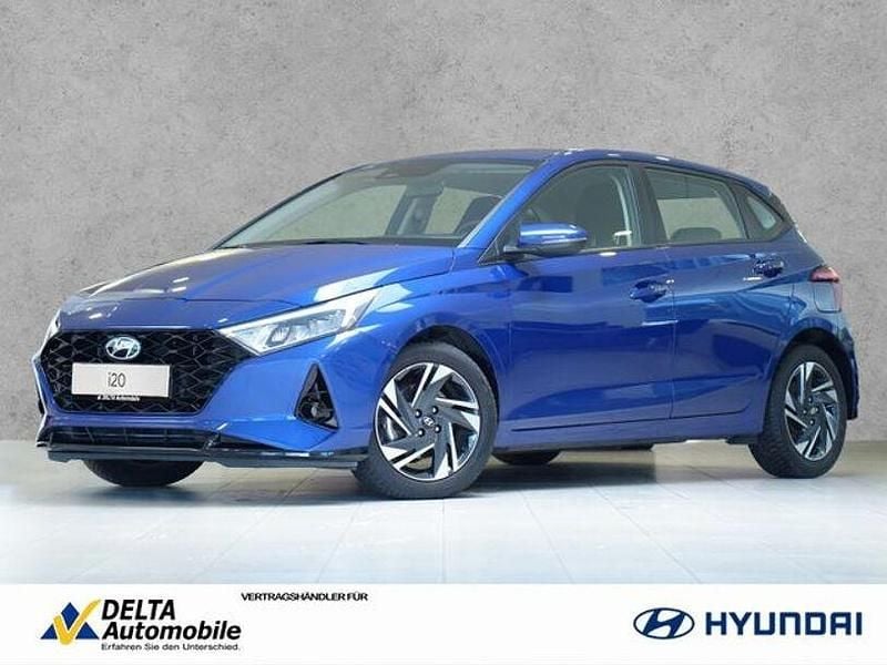 Gebraucht Hyundai i20 Trend 101 PS (74 kW) 2023 Blau Kleinwagen