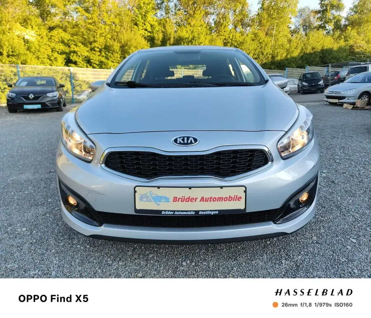 Gebraucht Kia Ceed Edition 7 135 PS (99 kW) 2016 Silber Kleinwagen