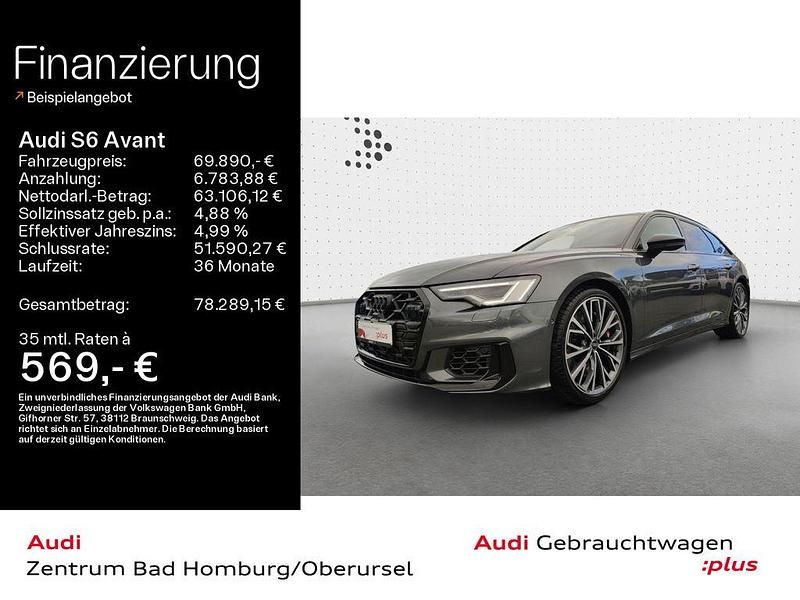 Daytonagrau perleffekt Gebraucht 2024 Audi S6 Ambiente Kombi | 69.890 € (Etwas zu teuer) - Bild 1/4