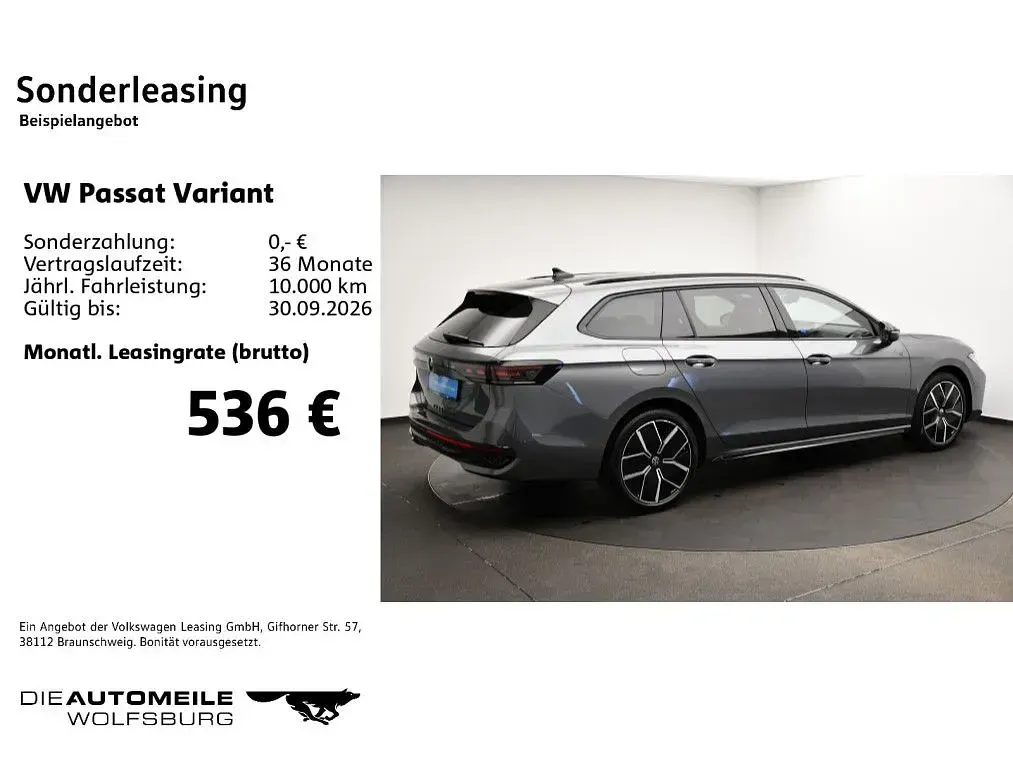 Gebraucht VW Passat IQ Drive 177 PS (130 kW) 2025 Diabasgrau metallic Kombi