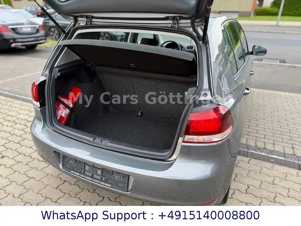 Gebraucht VW Golf VI Trendline 105 PS (77 kW) 2011 Grau Kleinwagen