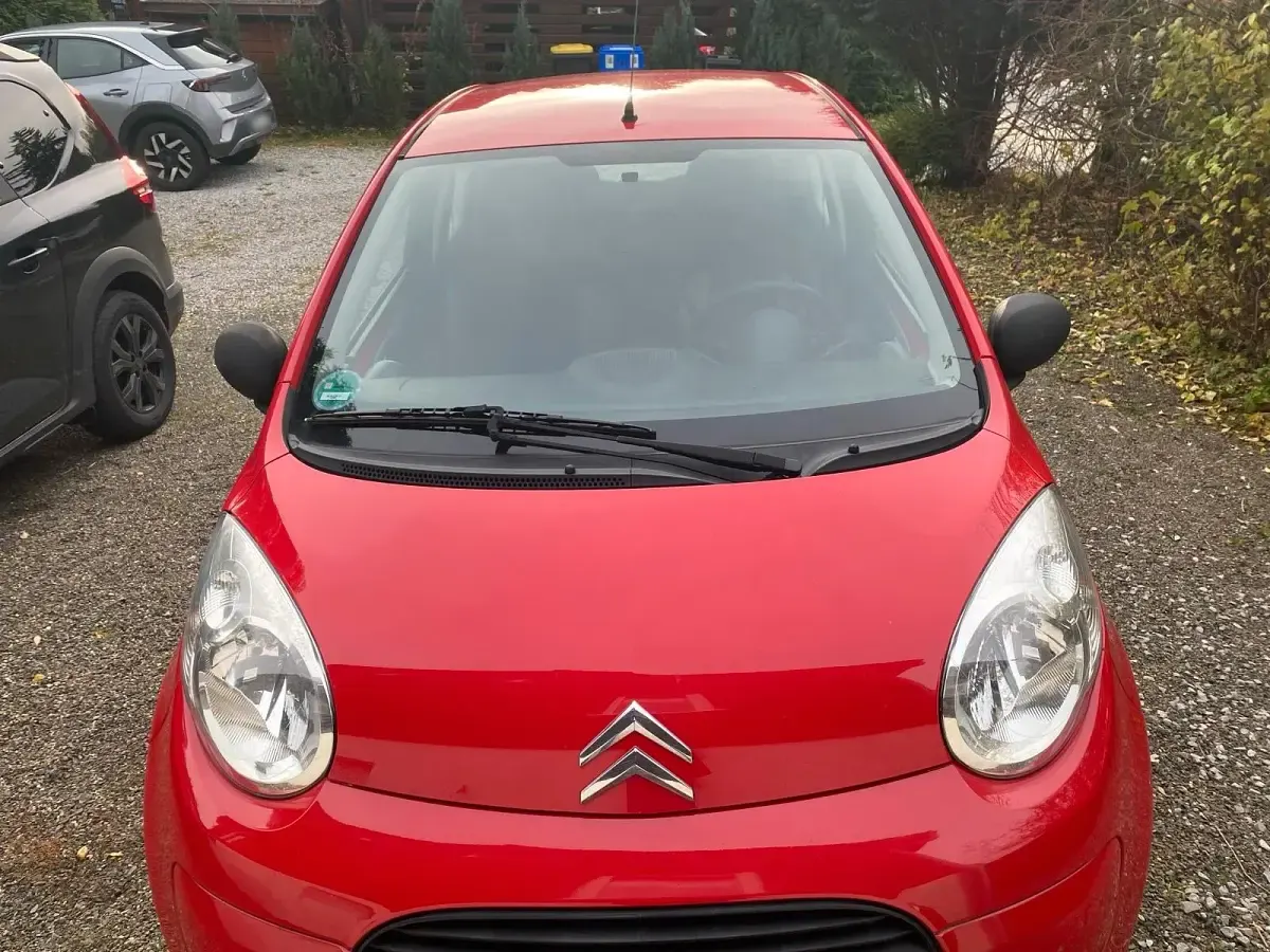 Usata Citroën C1 68 CV (50 kW) 2008 Rosso Utilitaria