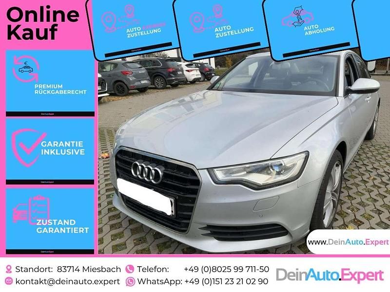 Eissilber metallic Gebraucht 2012 Audi A6 Limousine | 13.400 € (Fairer Preis) - Bild 1/4