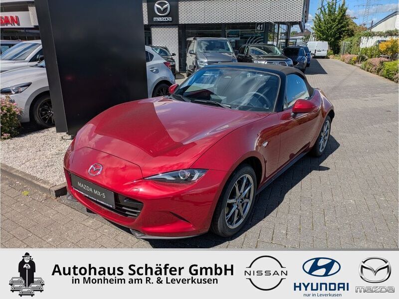 Rot Neu 2025 Mazda MX5 Exclusive Cabrio | 30.818 € - Bild 1/4