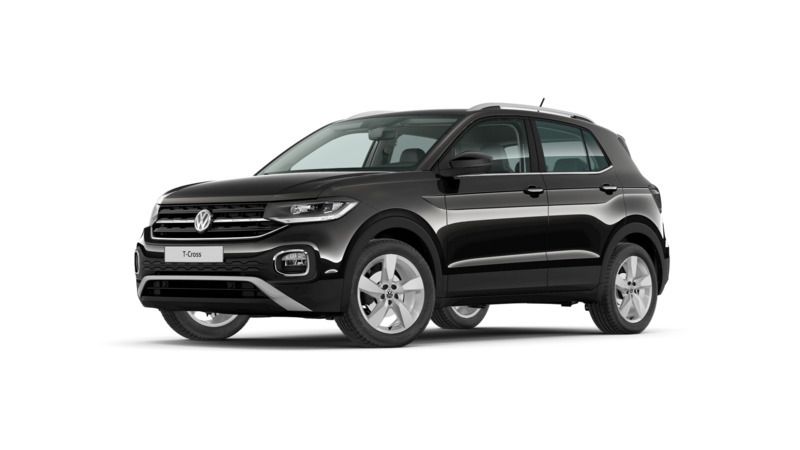 Gebraucht VW T-Cross Style 116 PS (85 kW) 2019 Schwarz perleffekt SUV