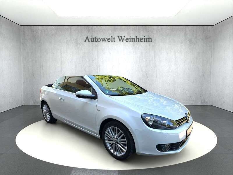 Perlmutteffekt sonderlackieru Gebraucht 2014 VW Golf Cabriolet Cup Cabrio | 13.999 € (Teuer) - Bild 1/4