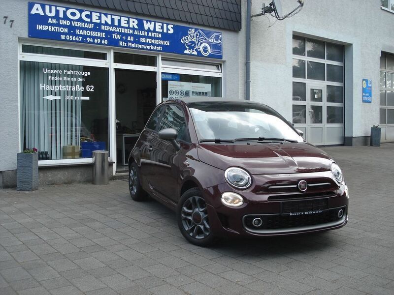 Rot Gebraucht 2019 Fiat 500C Sport Cabrio | 10.000 € (Guter Preis) - Bild 1/4