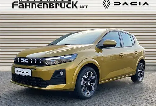 Neu Dacia Sandero Expression 122 PS (89 kW) 2025 Gelb Limousine