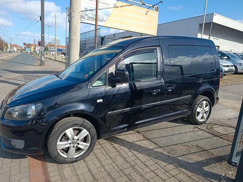 Gebraucht VW Caddy 105 PS (77 kW) 2011 Schwarz Van / Kleinbus