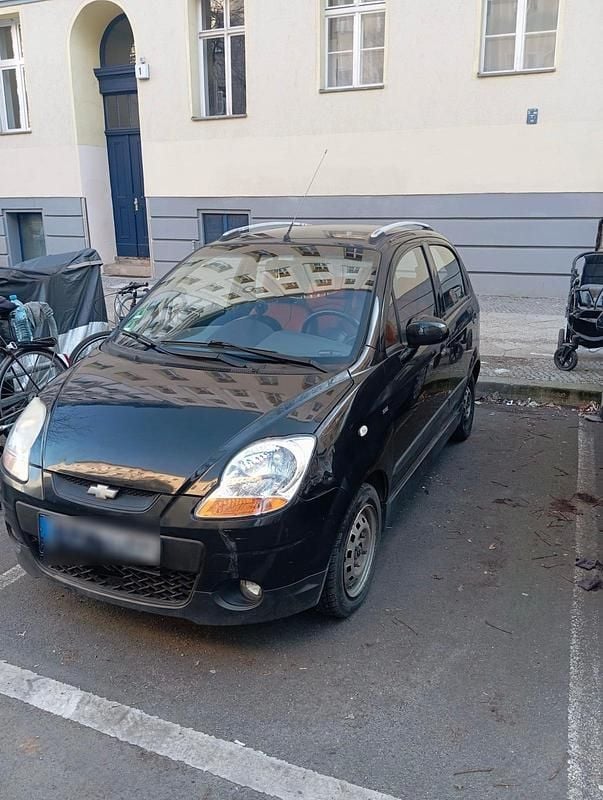 Gebraucht Chevrolet Matiz 52 PS (38 kW) 2008 Schwarz Kleinwagen
