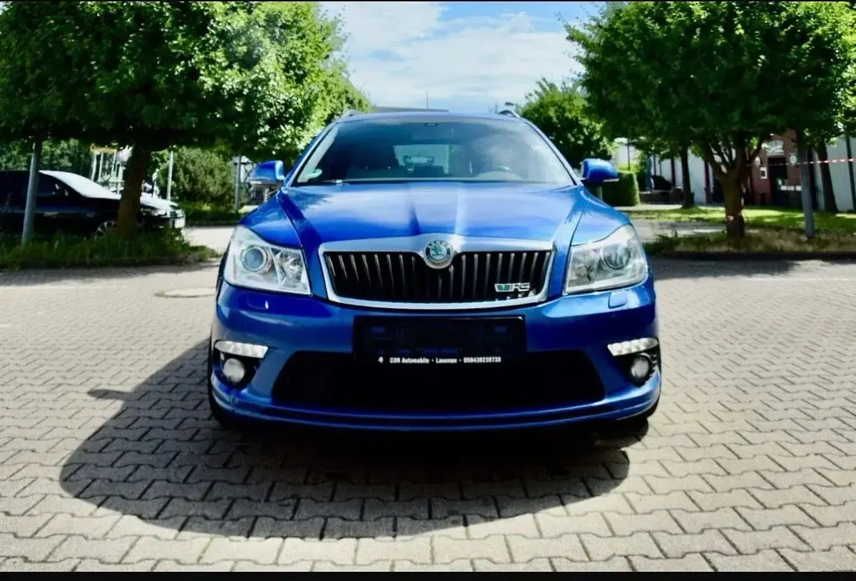 Gebraucht Skoda Octavia RS 200 PS (147 kW) 2010 Blau Kombi