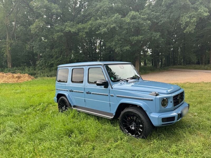 Blau Gebraucht 2023 Mercedes G400 AMG line SUV | 135.000 € (Guter Preis) - Bild 1/4