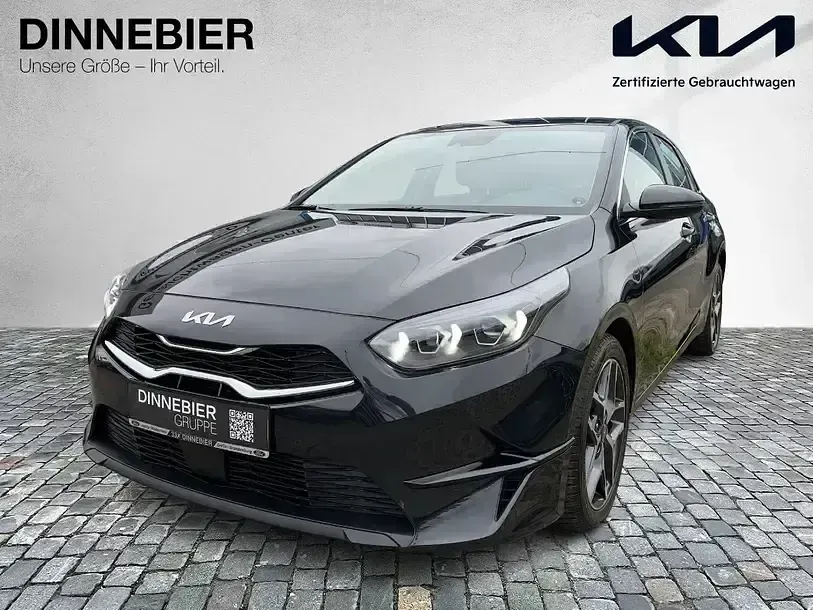 Gebraucht Kia Ceed Spirit 160 PS (117 kW) 2024 Schwarz Kleinwagen