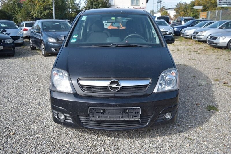 Gebraucht Opel Meriva Innovation 101 PS (74 kW) 2008 Schwarz Van / Kleinbus