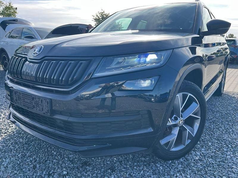 Schwarz Gebraucht 2021 Skoda Kodiaq SportLine SUV | 20.700 € (Fairer Preis) - Bild 1/4