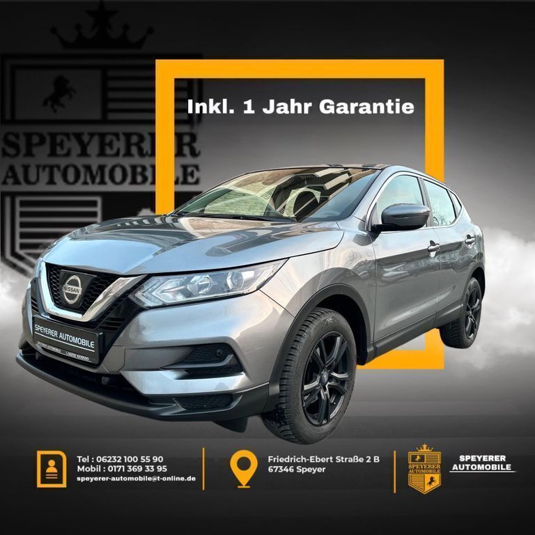 Grau Gebraucht 2018 Nissan Qashqai Visia SUV | 14.950 € (Etwas zu teuer) - Bild 1/4