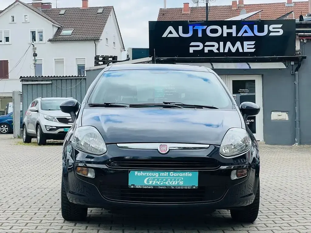 Gebraucht Fiat Punto Evo 69 PS (50 kW) 2011 Blau Kleinwagen