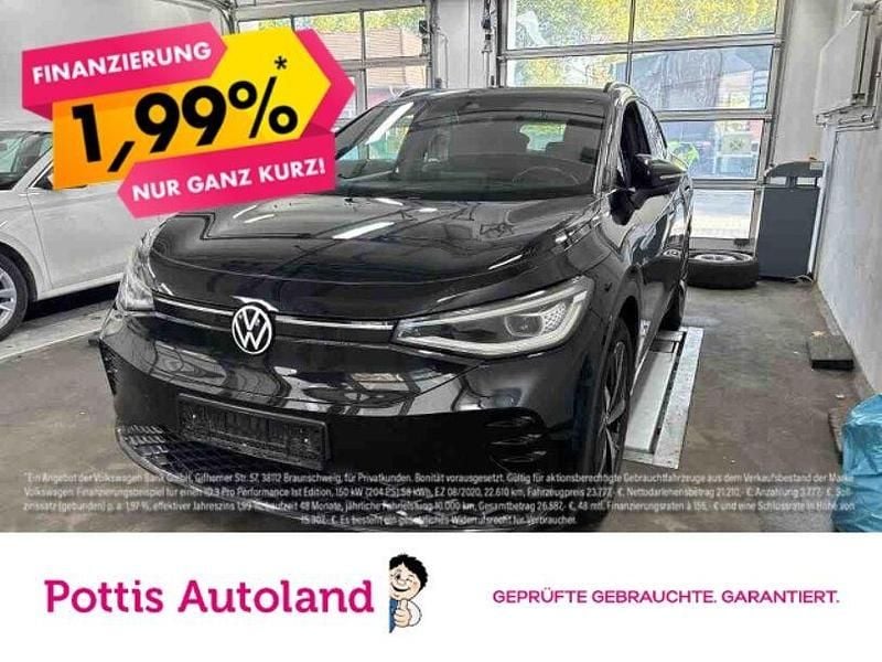 Schwarz Gebraucht 2022 VW ID.4 GTX SUV | 27.977 € (Superpreis) - Bild 1/3