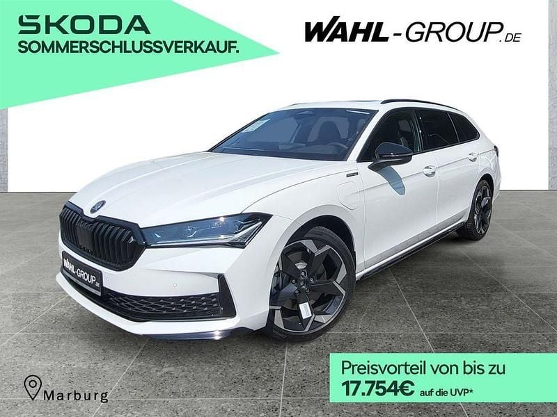 Weiß Neu 2025 Skoda Superb SportLine Kombi | 49.509 € (Fairer Preis) - Bild 1/4