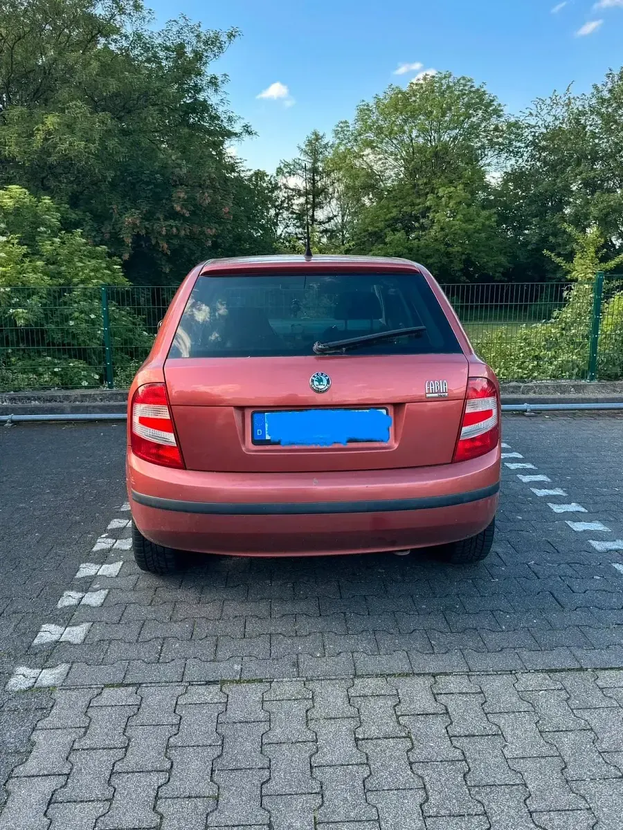 Brugt Skoda Fabia 68 HK (50 kW) 2005 Orange Hatchback