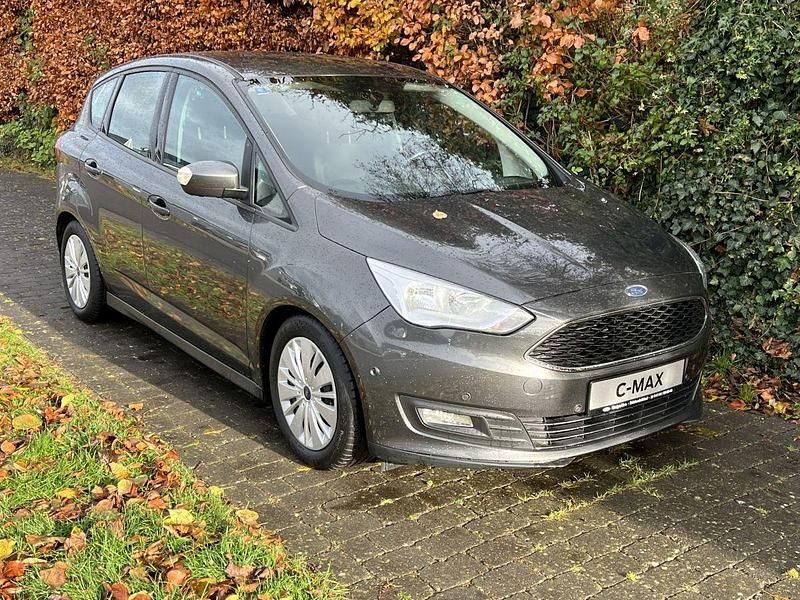 Grau Gebraucht 2017 Ford C-MAX Cool & Connect Van / Kleinbus | 11.950 € (Etwas zu teuer) - Bild 1/4