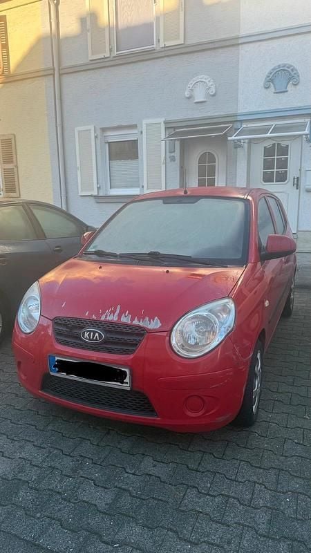 Rot Gebraucht 2009 Kia Picanto Kleinwagen | 2.500 € (Fairer Preis) - Bild 1/3