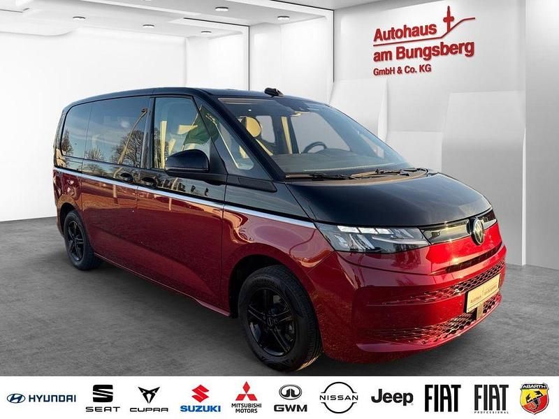 Second-hand VW Multivan 136 CP (100 kW) 2022 Roșu Monovolum