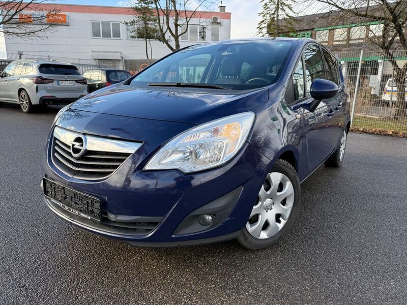Blau Gebraucht 2011 Opel Meriva Van / Kleinbus | 2.290 € (Teuer) - Bild 1/4