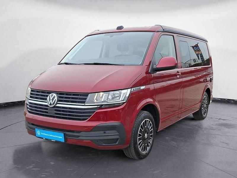 Rot Gebraucht 2021 VW California Beach Van | 52.990 € (Fairer Preis) - Bild 1/4