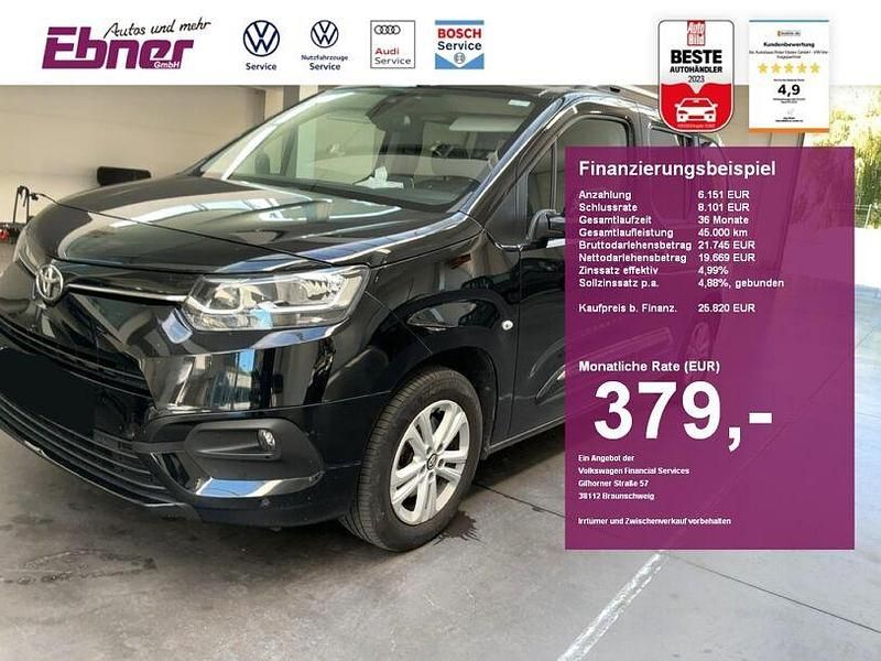 Schwarz Gebraucht 2021 Toyota Proace Verso City Kombi | 25.820 € (Fairer Preis) - Bild 1/4