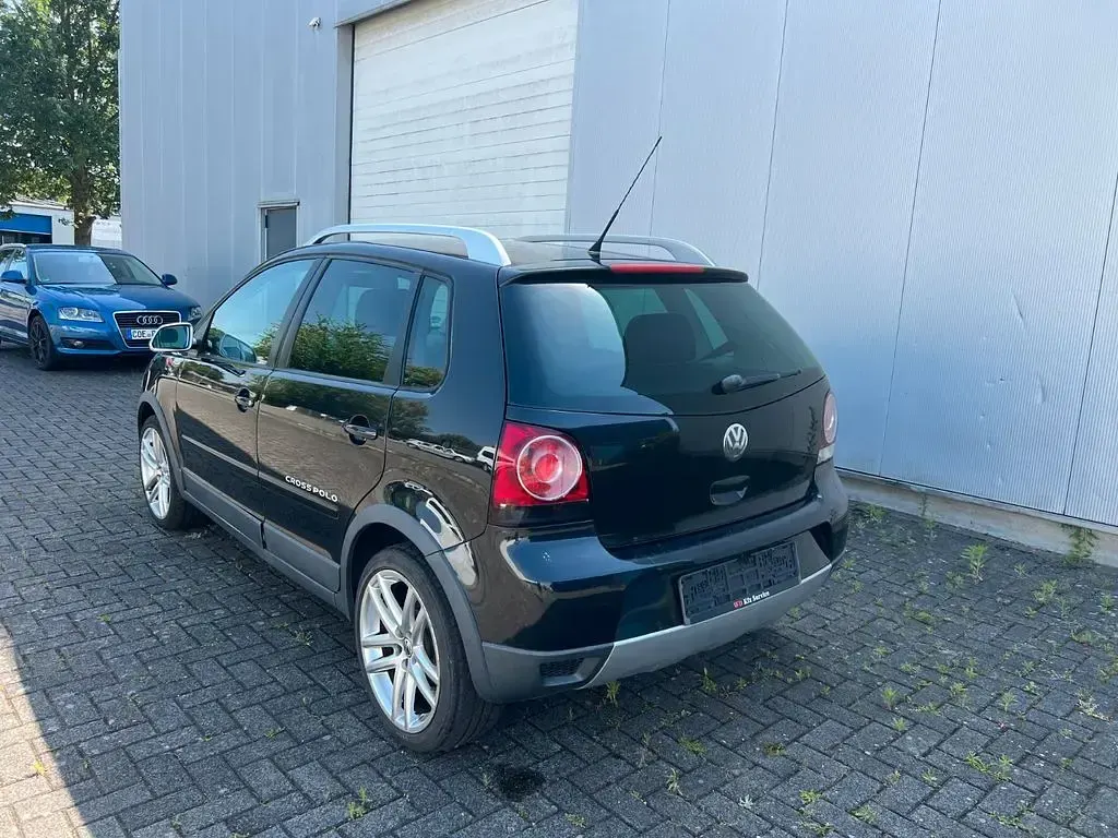 Gebraucht VW Polo Cross 80 PS (58 kW) 2007 Schwarz Kleinwagen