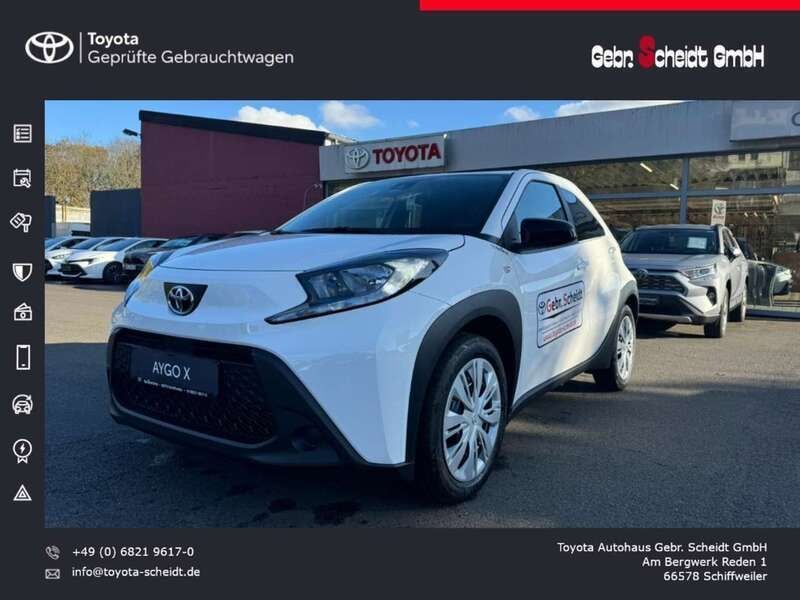 Super white 2 Gebraucht 2025 Toyota Aygo Business Edition Kleinwagen | 17.288 € (Fairer Preis) - Bild 1/4