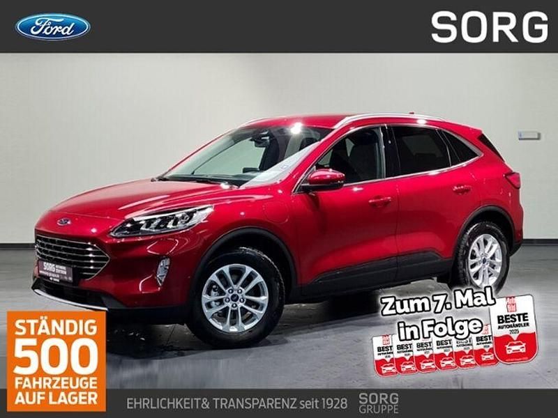 Rot, lucid red metallic Gebraucht 2024 Ford Kuga Titanium SUV | 31.989 € (Guter Preis) - Bild 1/4