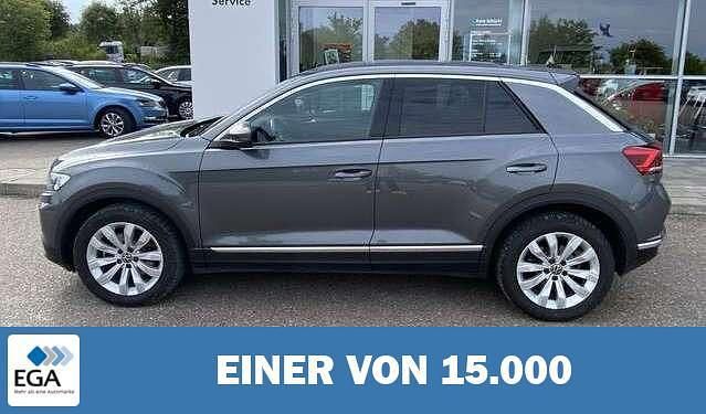 Grau Gebraucht 2021 VW T-Roc Sport SUV | 27.870 € (Fairer Preis) - Bild 1/4