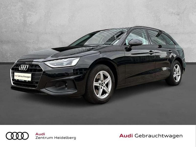 Mythosschwarz (metallic) Gebraucht 2021 Audi A4 Design Kombi | 19.200 € (Superpreis) - Bild 1/4